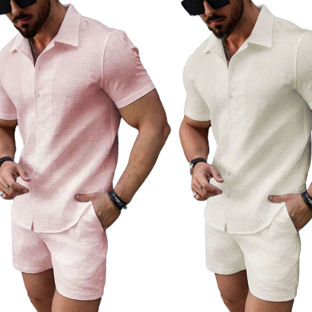 wholesale New arrival Men tracksuits high loose fit black pink white color track suit Luxury Two-piece Set quality fashion Sport wear jogging suit sho