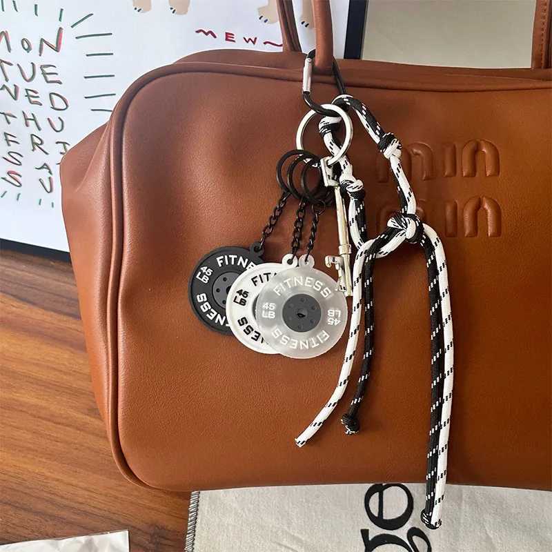 Keychains Lanyards 2025 Dachshund Bag Pendant New Diy Bread Chocolate Toy Combination Cute Plush Doll Puppy Key Chain Girls Gifts H250115 UWUX