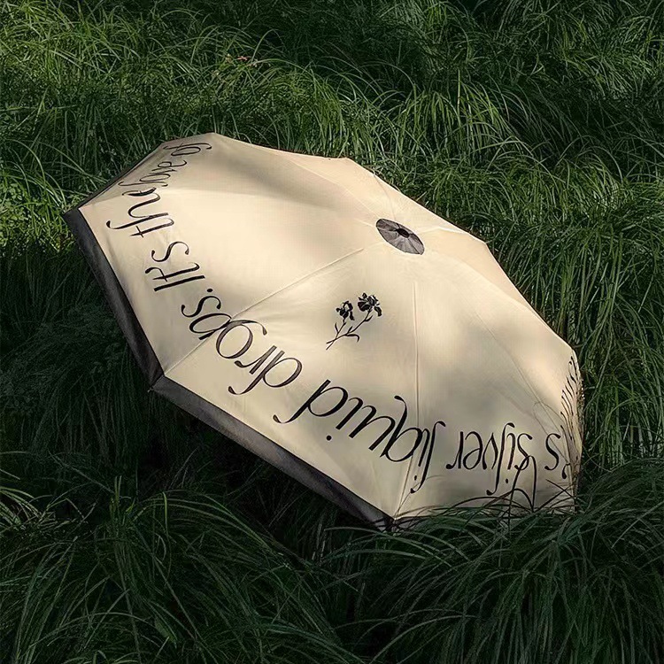 Elegant Durable Tri-Fold Umbrella - All Weather Protection, Auto Open & Close, Ideal for Wholesale