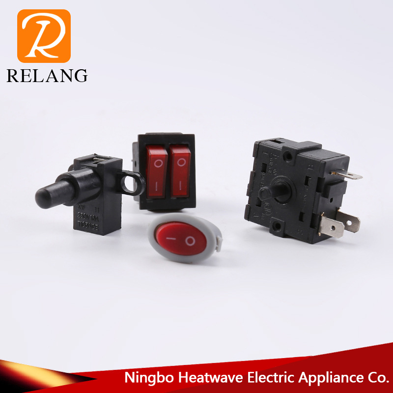Factory supply heater three gears rotary switch oven/heater switch electric heater switch accessories