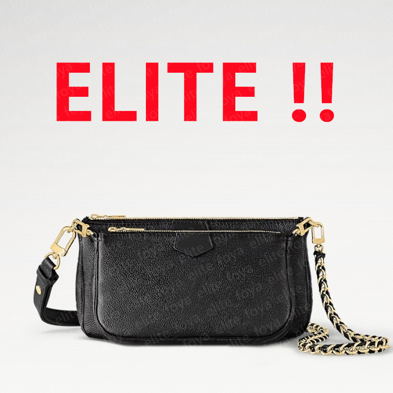 ELITE FOYA 4 colors Women Bags MULTI Designer Handbag Purse Clutch Satchel Hobo Tote Flap Lady Crossbody Cross Body Chain Accessoires Shoulder Bag