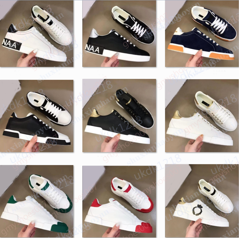 New Luxury Brand Casual Shoes Designer Letter Men Shoes High Quality Women Fashion and Comfortable Calf Leather Breathable Low Top Outdoor Walking Shoes
