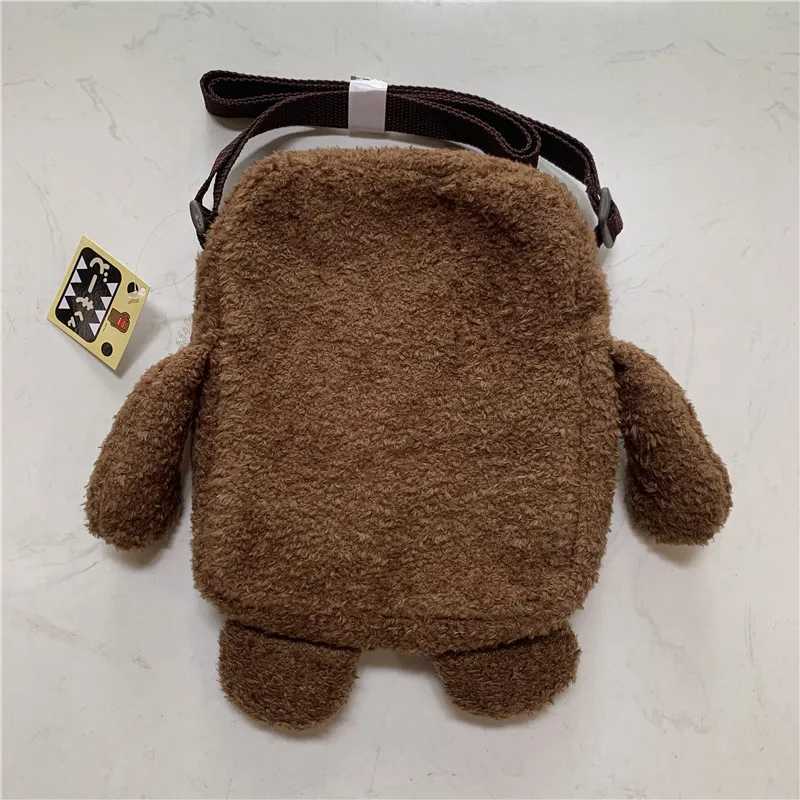 Domo Kun Plush Small Shoulder Messenger Bag Mini Crossbody Bags for Women Kids Boys Girls Kawaii Cute Phone Bag Z250115