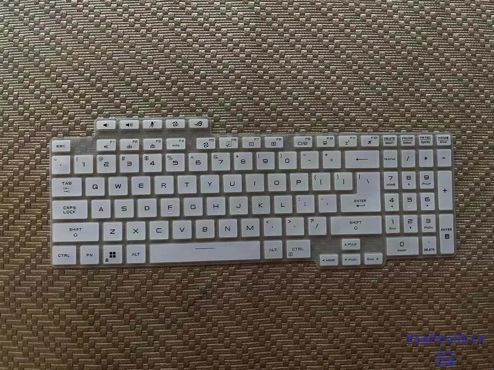 Keyboard Covers Keyboard cover skin for ASUS ROG Strix G17 2023 G733 G733ZX G733ZM G733PZ G733PY Scar 17 SE G733CX Strix G17 G713 G713QR G733ZS z0114