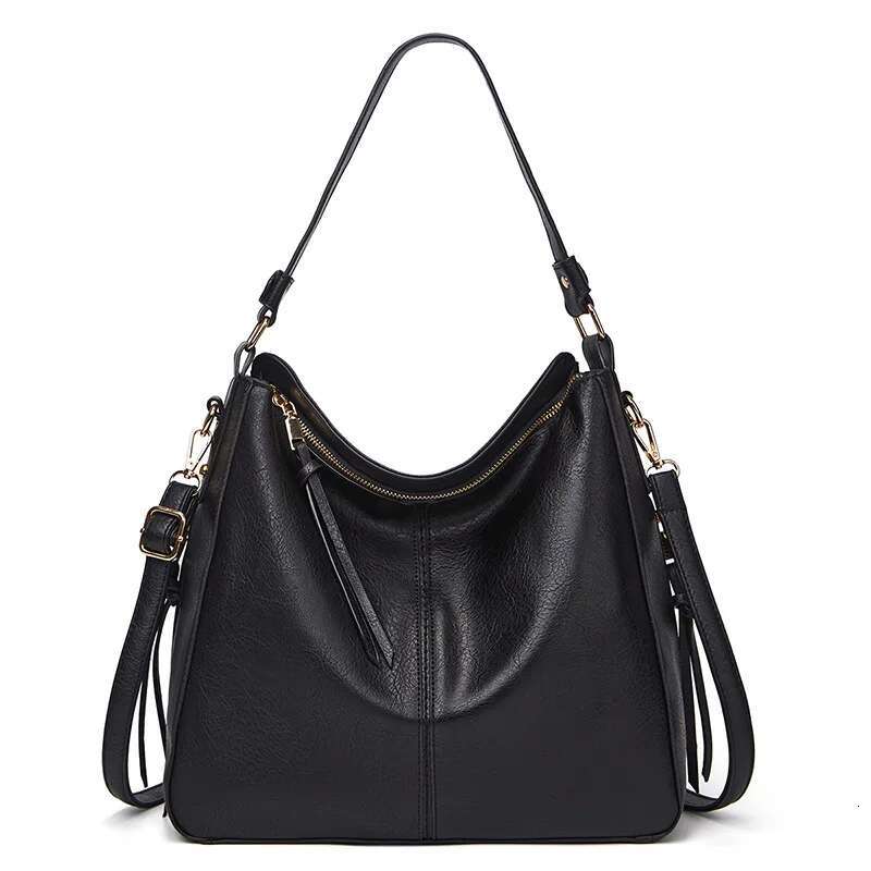 Handbags Designer Soft Leather Bags For Women 2023 Hobos Europe Crossbody Bag Ladies Vintage Famous Brand Sac