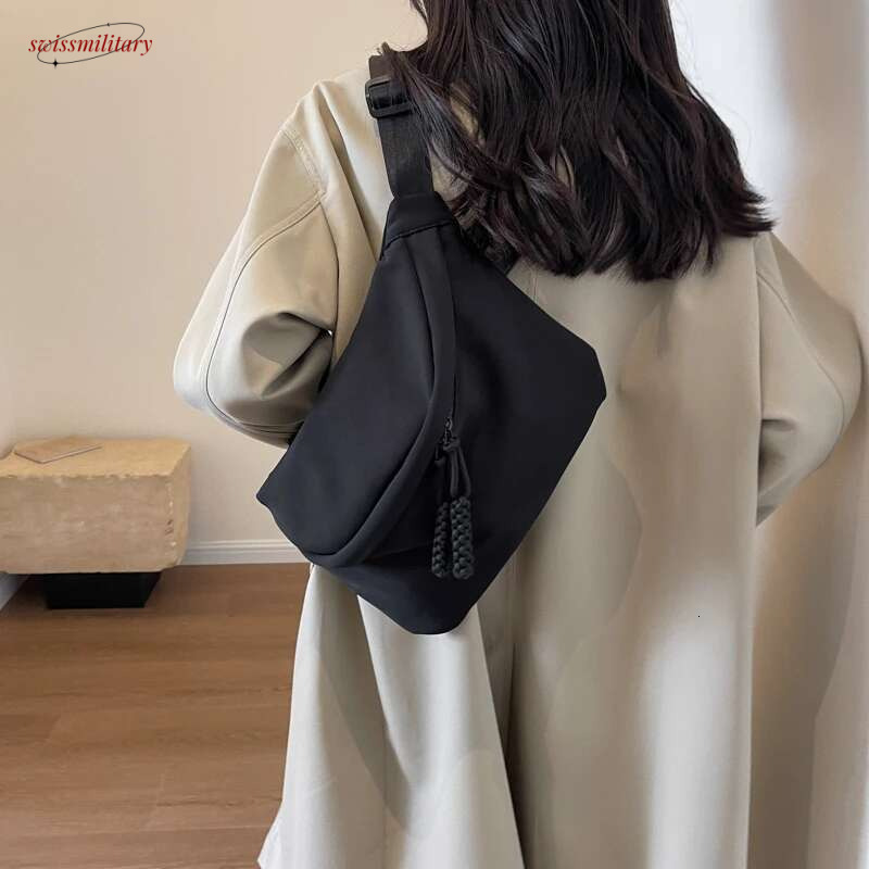 Fashion Trend Ladies Waist packs And Phone Pack Street Hip hop Female Belt Bags Unisex Crossbody Chest Bag Fanny pack swissmilitary
