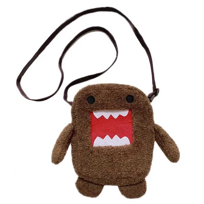 Domo Kun Plush Small Shoulder Messenger Bag Mini Crossbody Bags for Women Kids Boys Girls Kawaii Cute Phone Bag Z250115