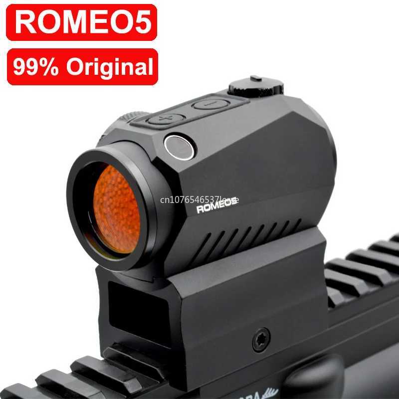 99% Original ROMEO5 2 MOA Red Dot Sight Holographic Reflex Compact Hunting Rifle Scope With Shake Awake Function For Real WeaponW241014