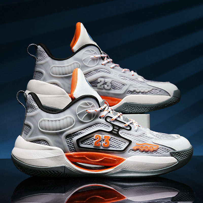 Men Women Sports Shoes Thick Sole Anti-slip Fashion Design Handsome Basketball Shoes Sneakers Triple Blue Purple Orange Free shipping