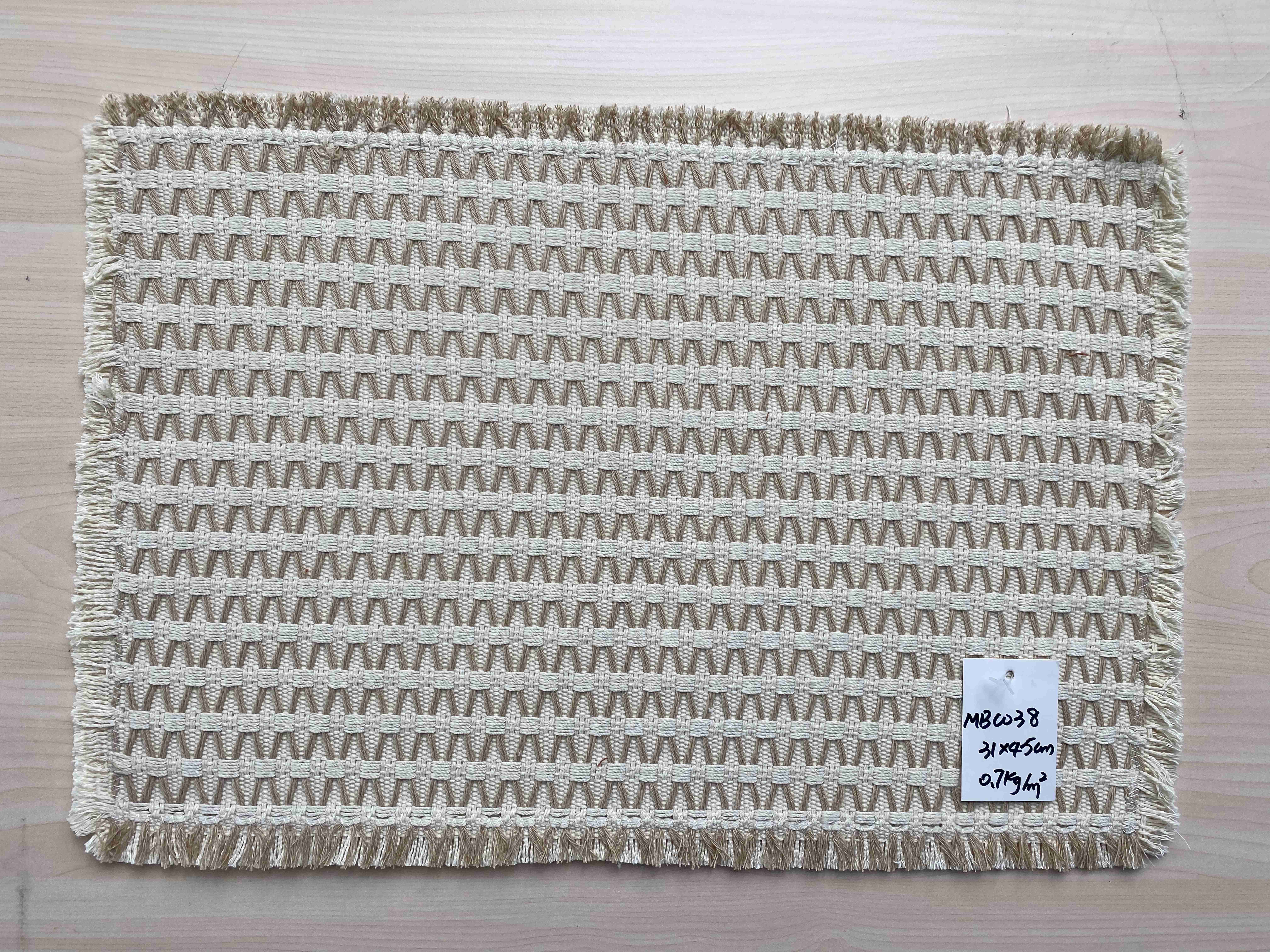 Sustainable Heavyweight Handwoven Cotton Table Cover for Kitchens Long Lasting