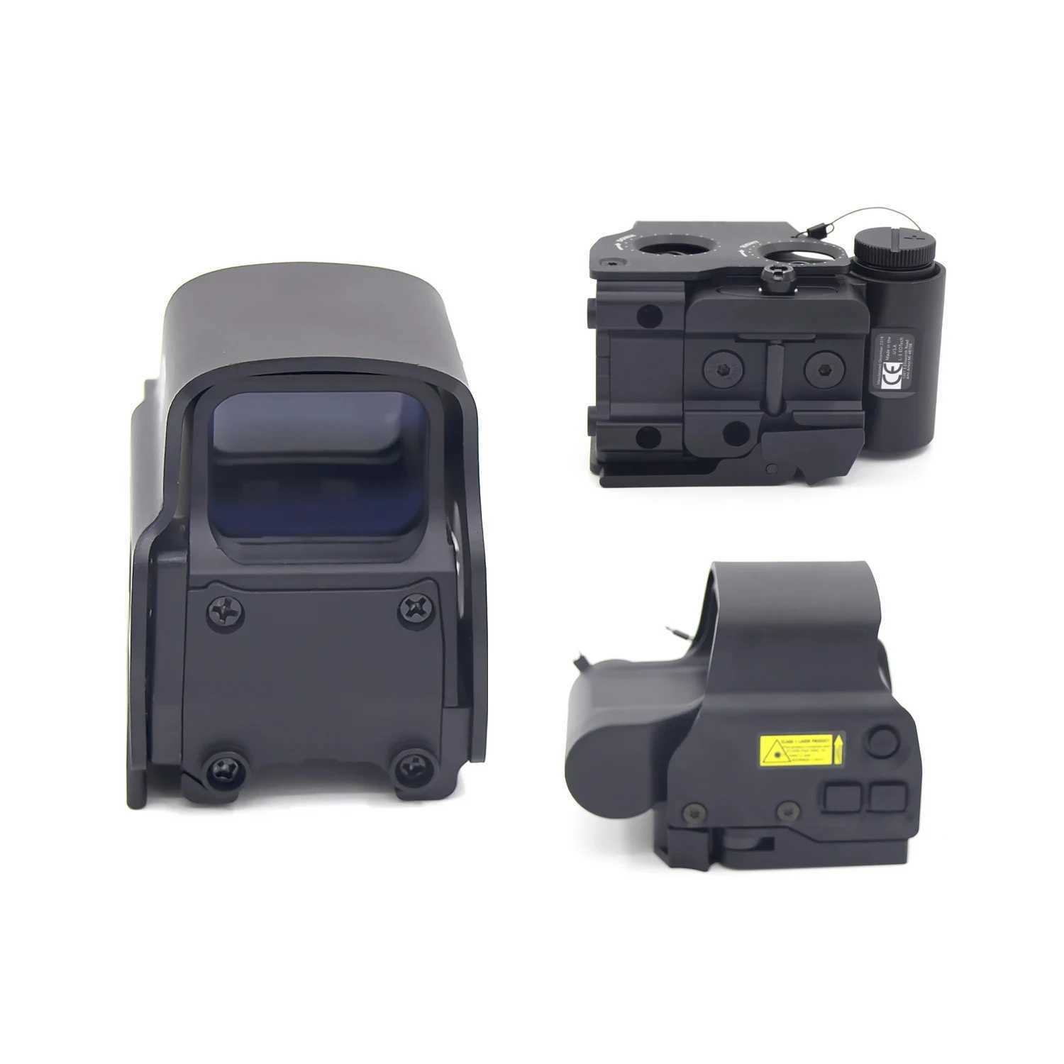 558 G43 G33 Holographic Collimator Sight Red Dot Scope 3X Magnifier Quick Detachable For Hunting RiflescopeW241014