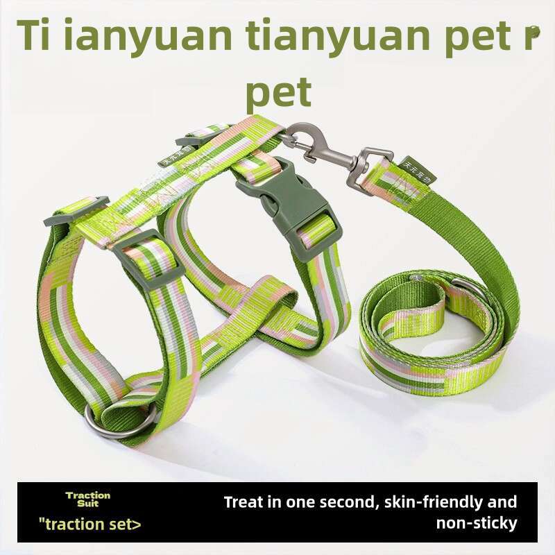 Specialized Outdoor Dog Leash Harness for Small Dogs, Adjustable and Anti - Pull, Ensuring Safet.