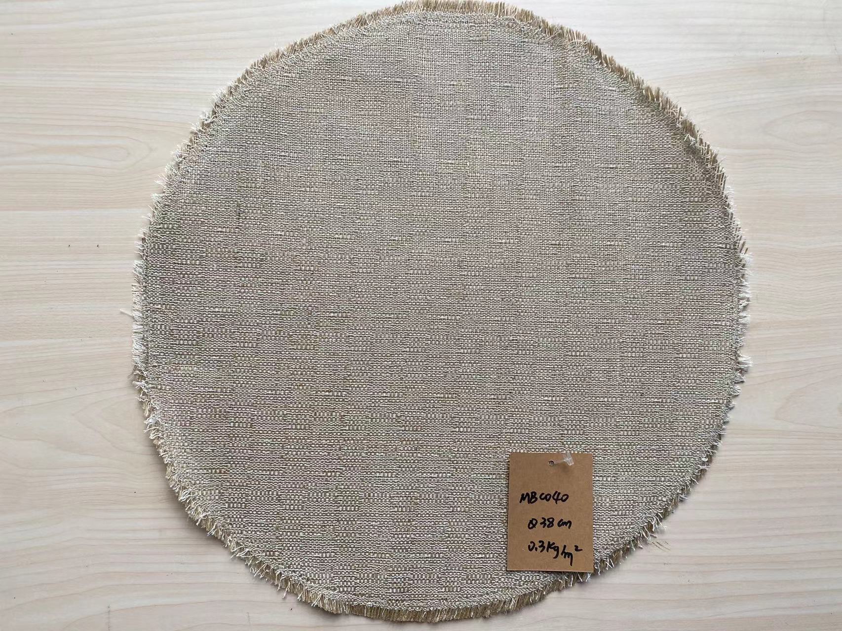 Durable Eco-Friendly Kitchen Mat in Heavyweight Cotton Handcrafted for Sustainability
