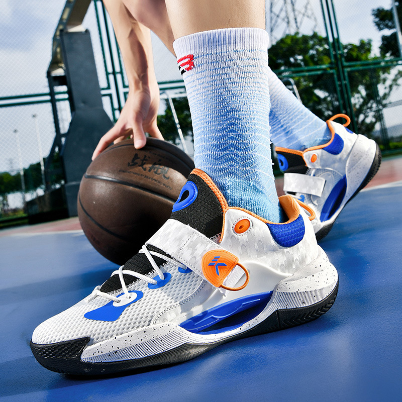 Men Women Basketball Shoes Fashion Thick Sole Anti-slip Professional Trendy Design Sports Shoes Multi Color Plus Size Free shipping