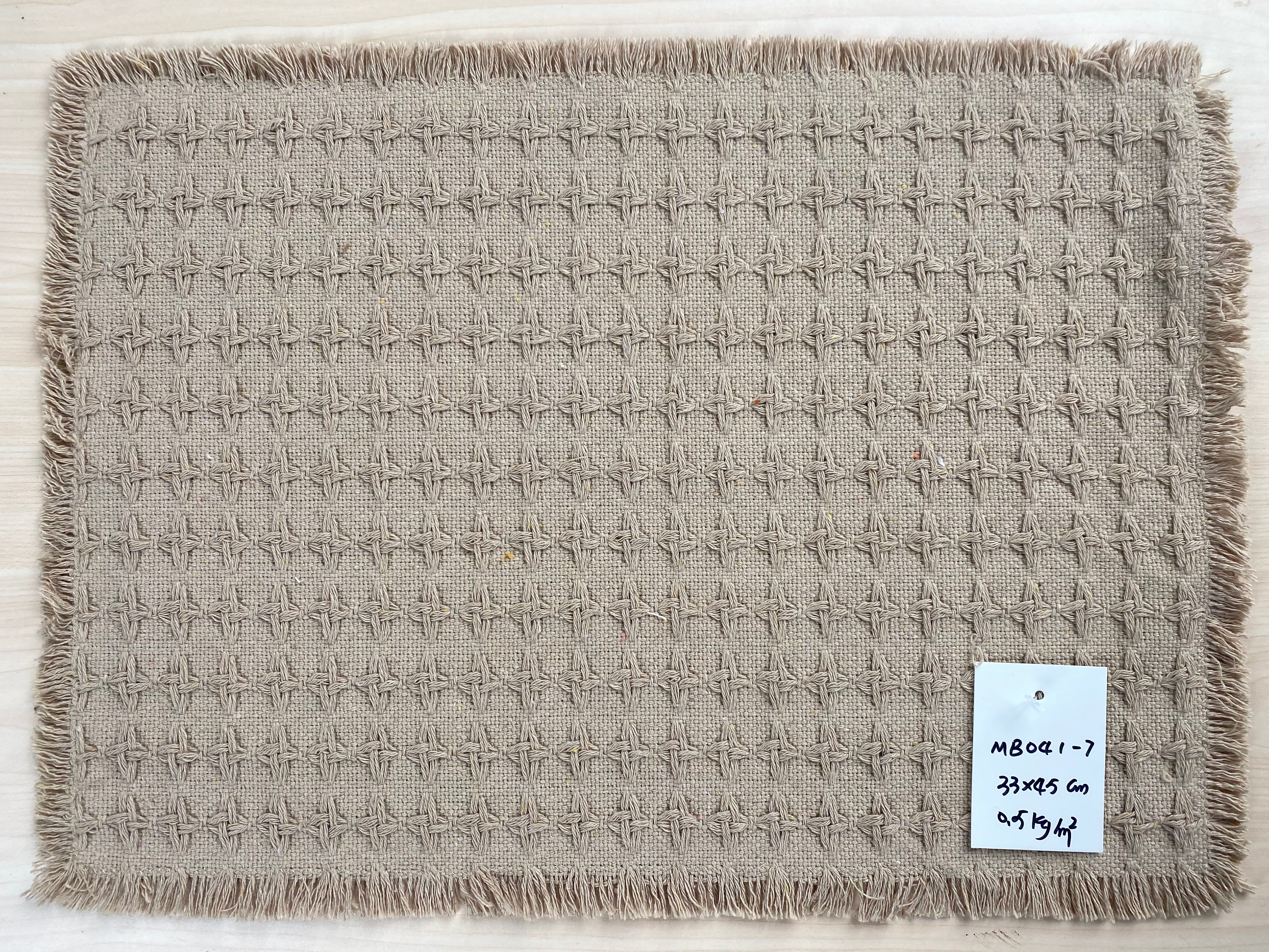 Eco-Friendly Handcrafted Cotton Dining Table Mat - Durable & Stylish Kitchen Decoration