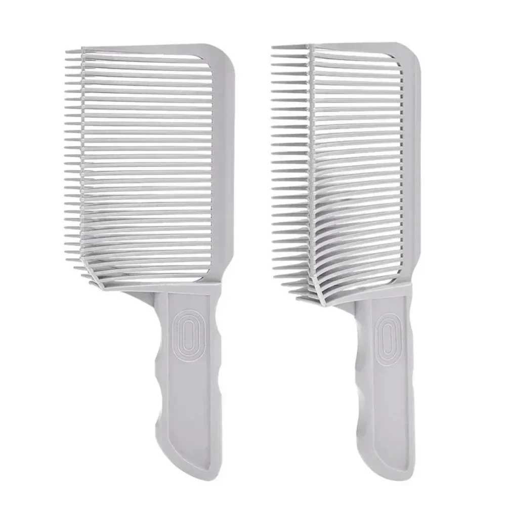Gradient Haircut Comb Barber Fade Combs Hairstyle Hair Cutting Tool Flat Top Hair Cutting Comb for Men Heat Resistant Fade Brush W250115