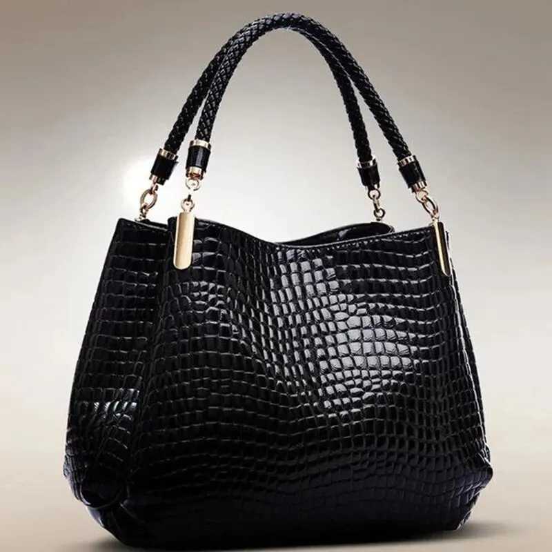 New Arrival Womens large capacity handbag for daily commuting womens shoulder bag with printed shiny face handbag for shopping T250407