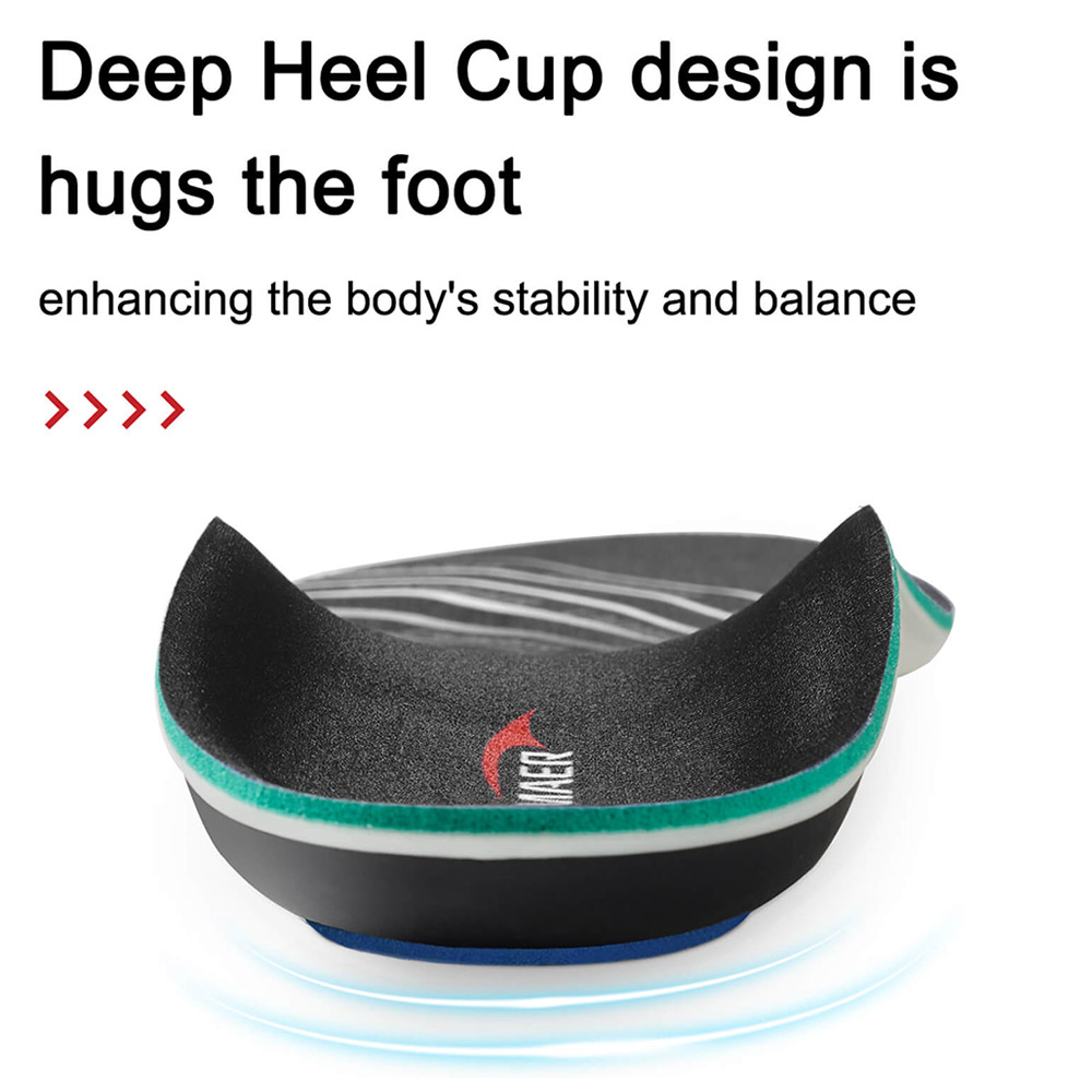 EVA Height Increase Insoles Heel Cushion for Feet Soles Relieve Foot Pain Protectors Spur Support Shoes Pad Feet Care Inserts Massager