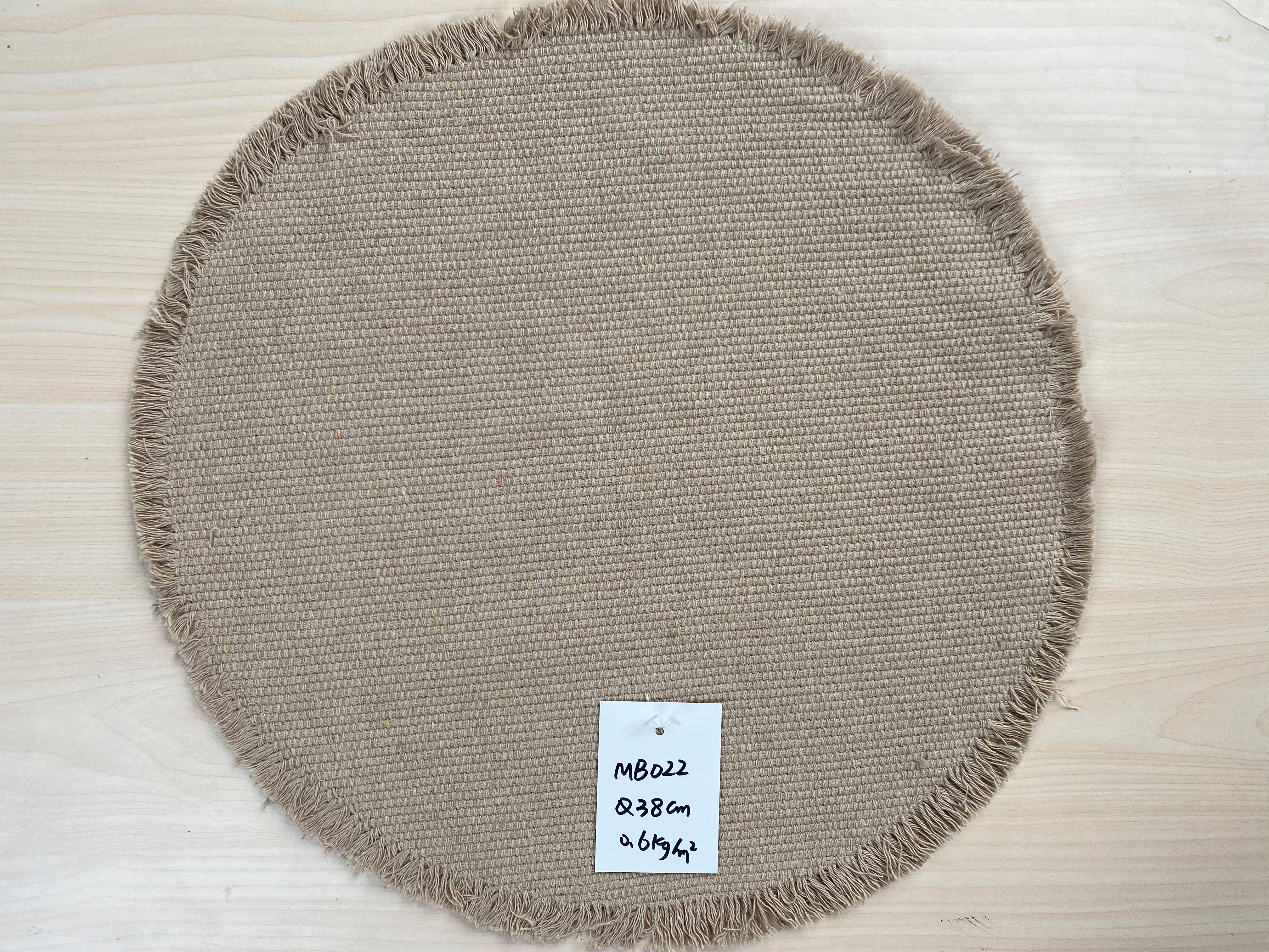 Heavyweight Cotton Kitchen Mat - Environmentally Conscious, Handmade Table Runner