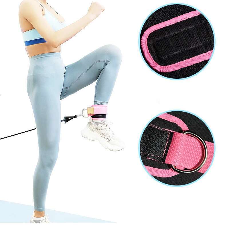 Ddmytiger Ddmytiger China Domestic Pcs Ankle Straps For Cable Machines Adjustable Double D Ring Fitness Sports Feet Guard Leg Hip Strength Workout Sup