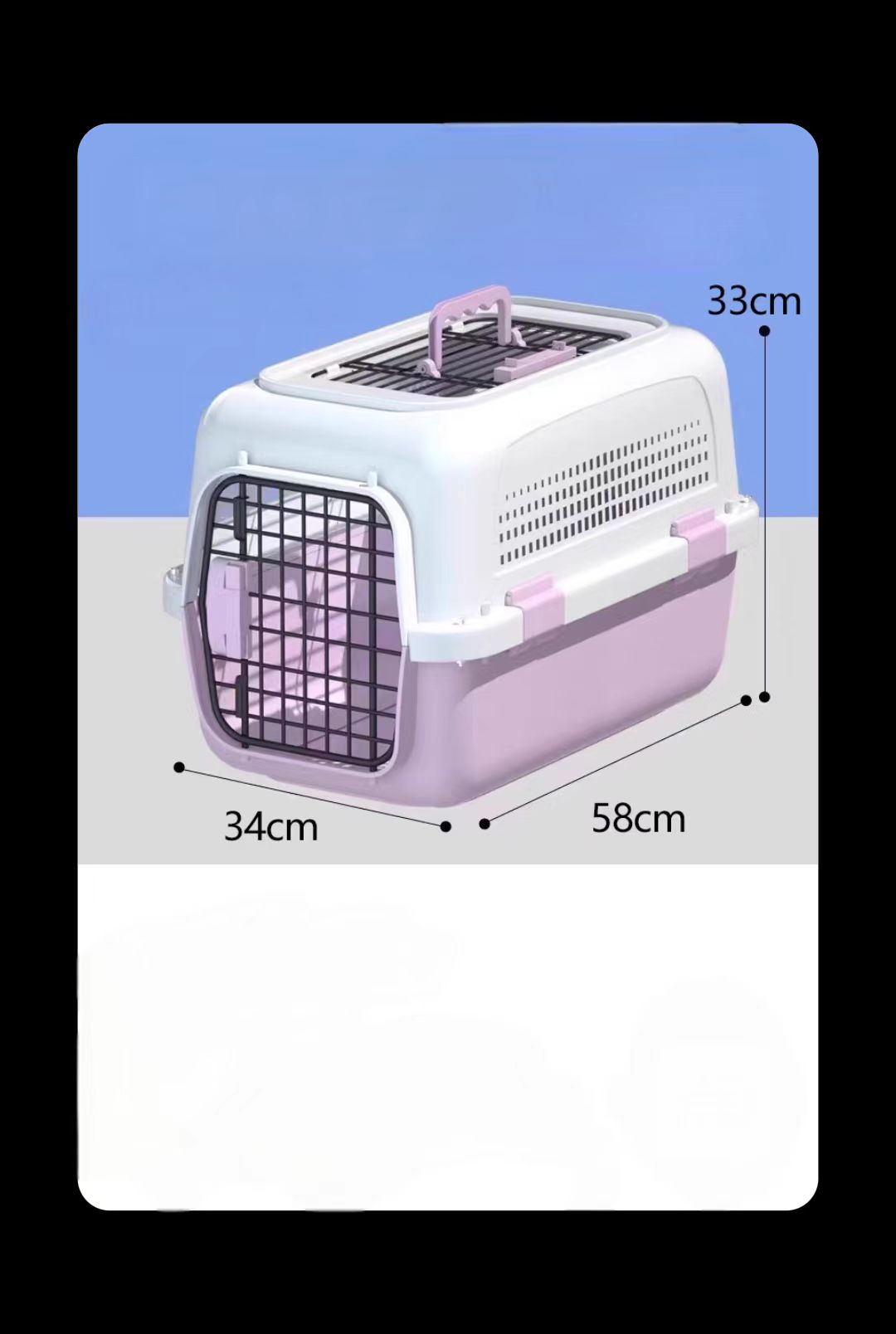Cat Dog Carrier with WheelsExpandable Rolling Pet Carrier on Wheels Telescopic Handle and Shoulder Strap Travel Carriers for 18lbs Small Dogs Cats