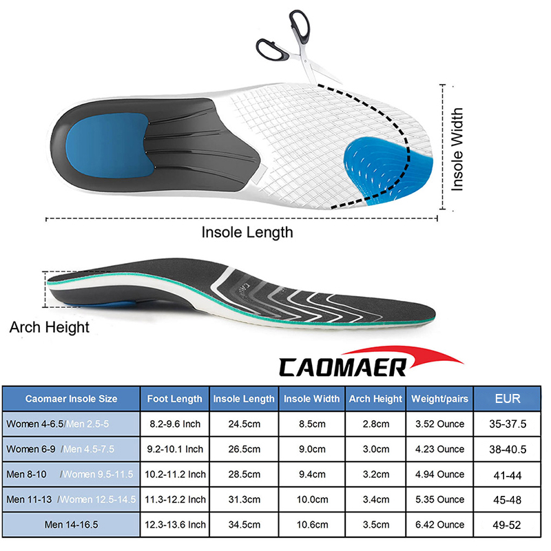 EVA Height Increase Insoles Heel Cushion for Feet Soles Relieve Foot Pain Protectors Spur Support Shoes Pad Feet Care Inserts Massager