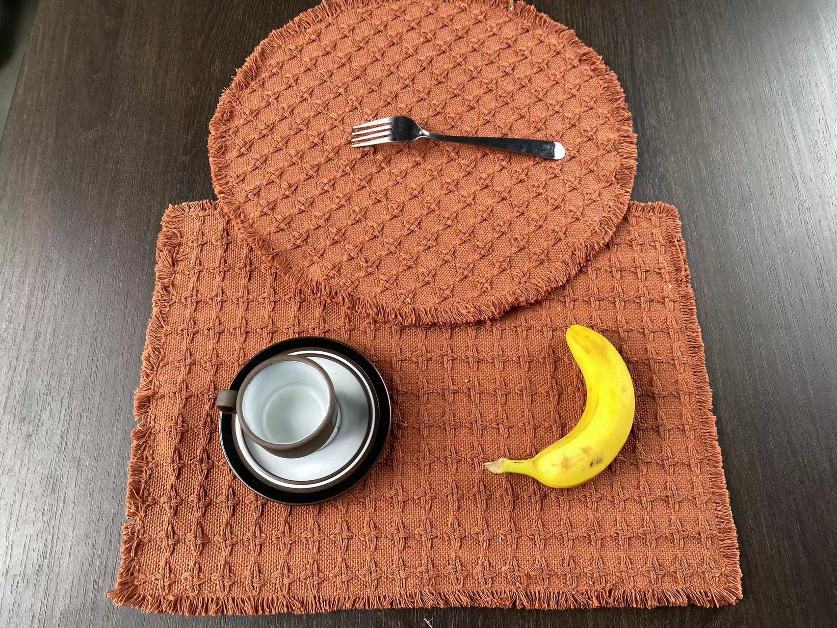 Sustainable Handwoven Cotton Kitchen Mat - Sturdy and Environmentally Friendly