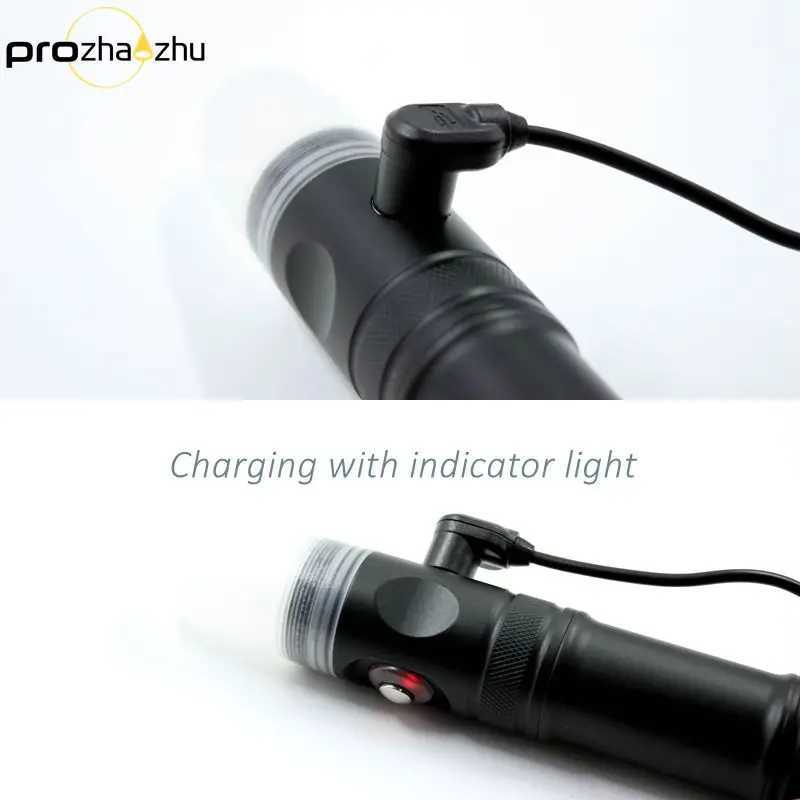Scuba Diving Buddy Signal Light IP68 Underwater D Strobe Light Underwater 100M 4000 Lumen Rechargeab Diving LampXJ250114