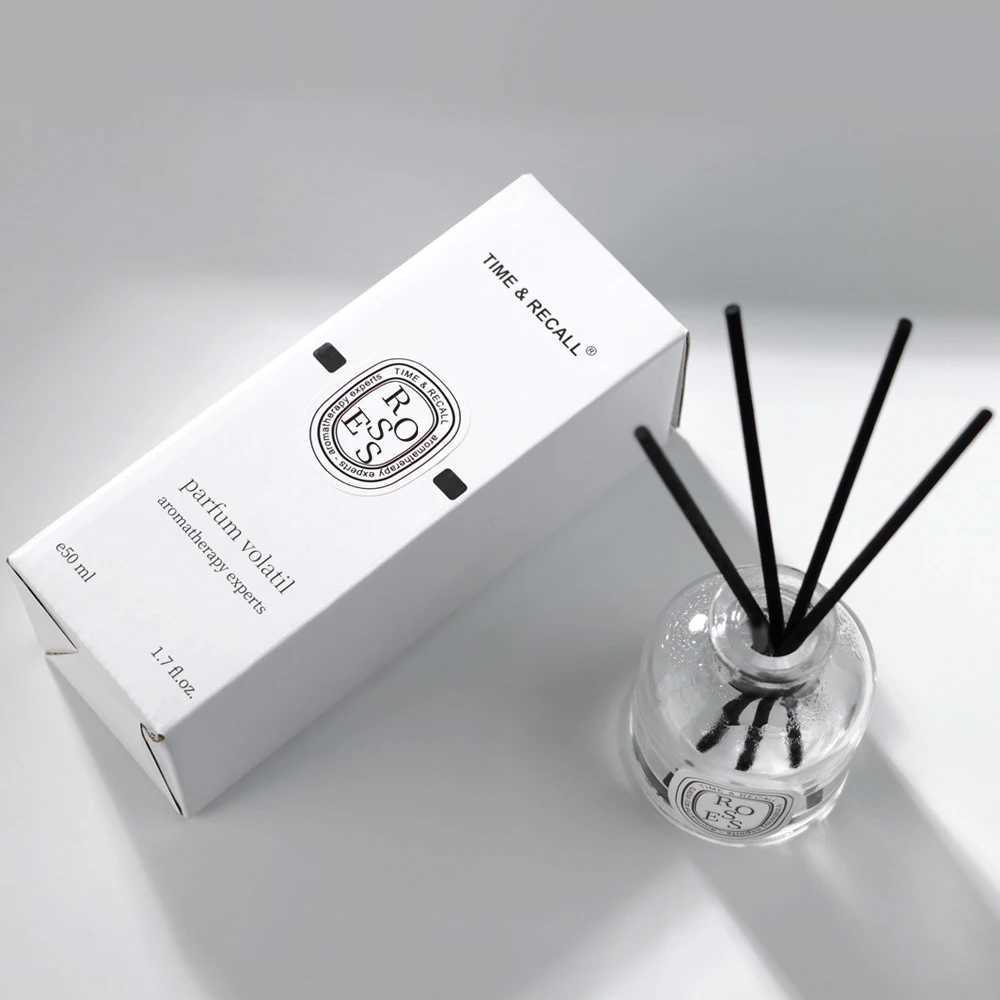 Scented Candle One 50ml Reed diffuser gift set household perfume oil with stick air freshener essential for bathroom accessories H250113 HZGI