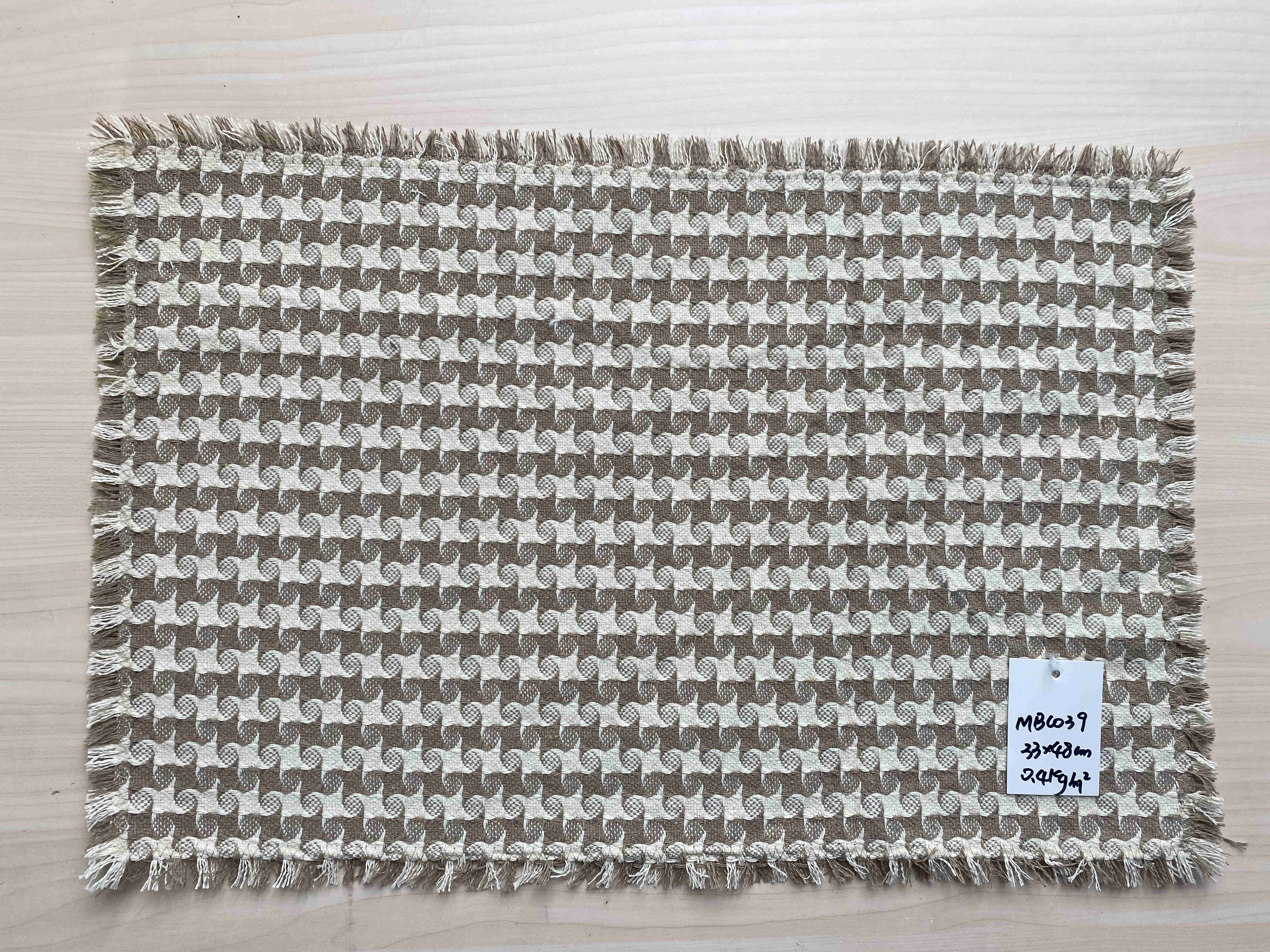 Sustainable Living Essentials: Handmade Eco-Friendly Heavy Cotton Kitchen Mat