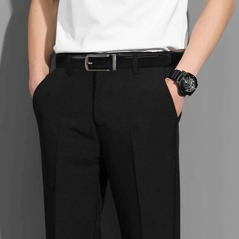 Genuine Leather Ratchet Belt for Men - Adjustable Automatic BuckleCasual Busin Style High-Quality Leather PanelXJ250210