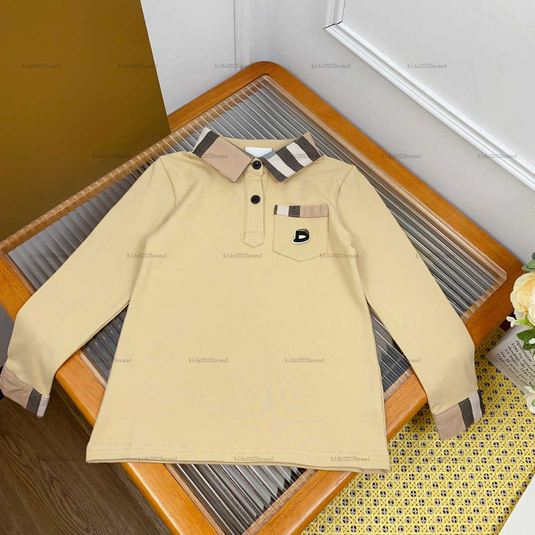 New Long sleeve POLO shirt Multiple styles baby shirt kids designer clothes autumn boy girl lapel tees A00X07N057