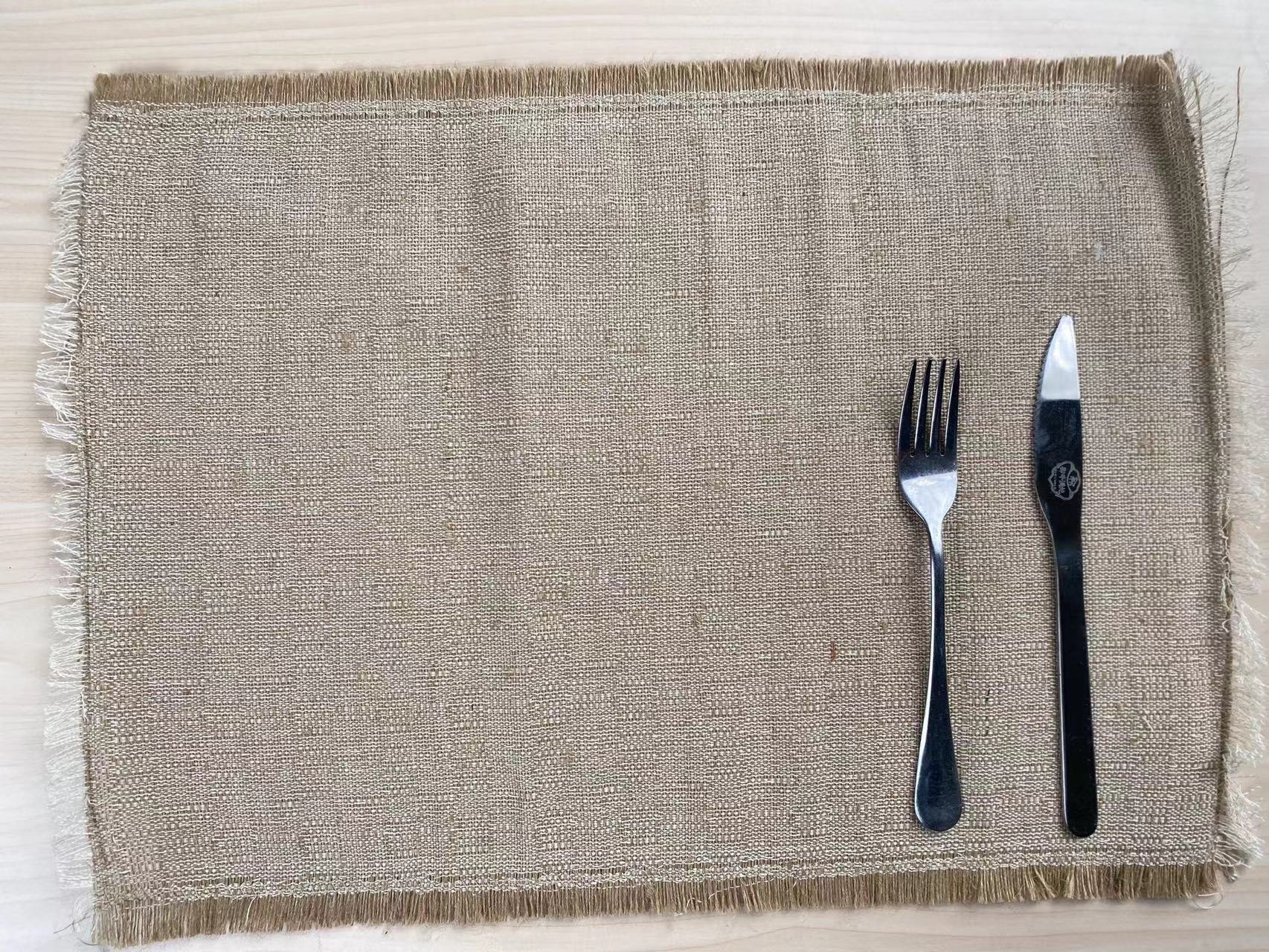 Durable Eco-Friendly Kitchen Mat in Heavyweight Cotton Handcrafted for Sustainability