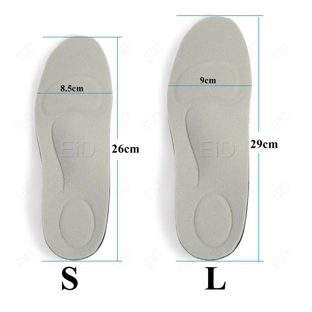 EiD Height increase insoles for growth arch support orthopedic Shoe Heel inserts Cushion Height Lift Taller Foot care Pad Unisex 250114