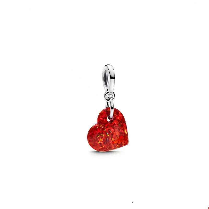2025 New Charms 925 sterling Silver luxury Rose Love Butterfly Pendant charm double love Earring Necklace for women jewelry Valentine's Day gift 