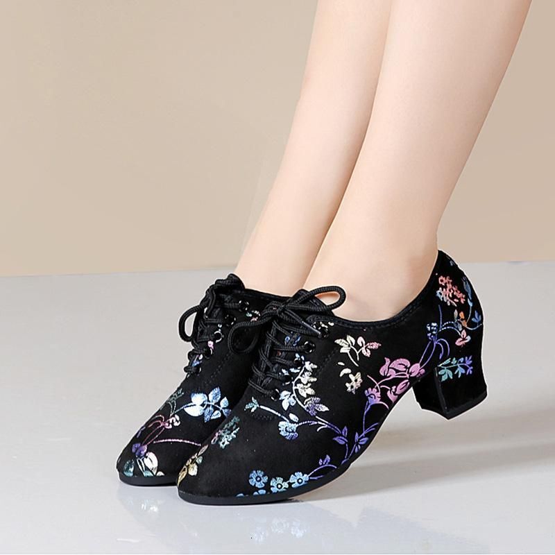 Dance For Women Ballroom Latin Modern Tango Dancing Shoes Jazz Short Boots Girls/Ladies Square