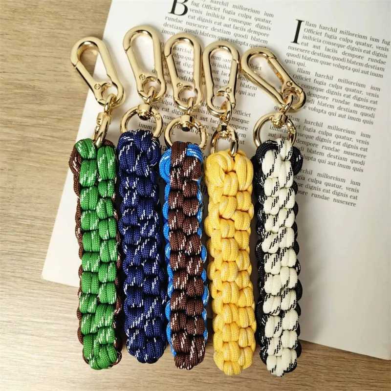 Keychains Lanyards Hot Ins Style Maximalism Trend Anime IP Bag Pendant Cute Doll Personalized Decoration Keychain Straps Phone Lanyard Charm H250115
