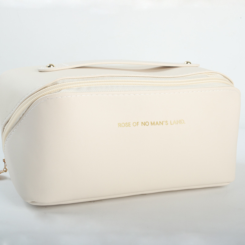 Personalized Makeup Bag Custom Embroidered Travel Cosmetic Christmas Gifts for Her Bridesmaid Birthday Gift Women 240313