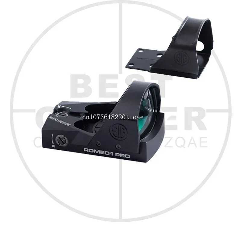 Buy One Get One Free Original Romeo PRO x30mm 3 MOA Red Dot Sight w/ Protective Shroud Reflex Sights Scope Fit 20mm RailW241014