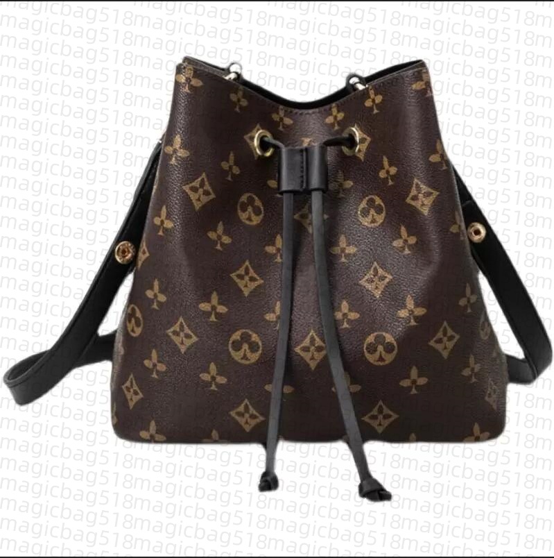 10A Designer bag Women NEONOE Bucket bags Luxury Shoulder bags Handbag Purse Crossbody Bag Handbags Tote bag high quality hot Drawstring Dhgate bag 2024 totes
