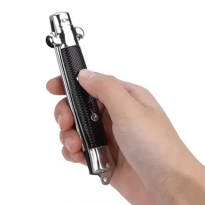 Folding Spring Comb Automatic Combs Foldable Knife Brushes Hair Trimmer Comb Brush Accessories Butterfly Mens Pocket Knife Comb W250115