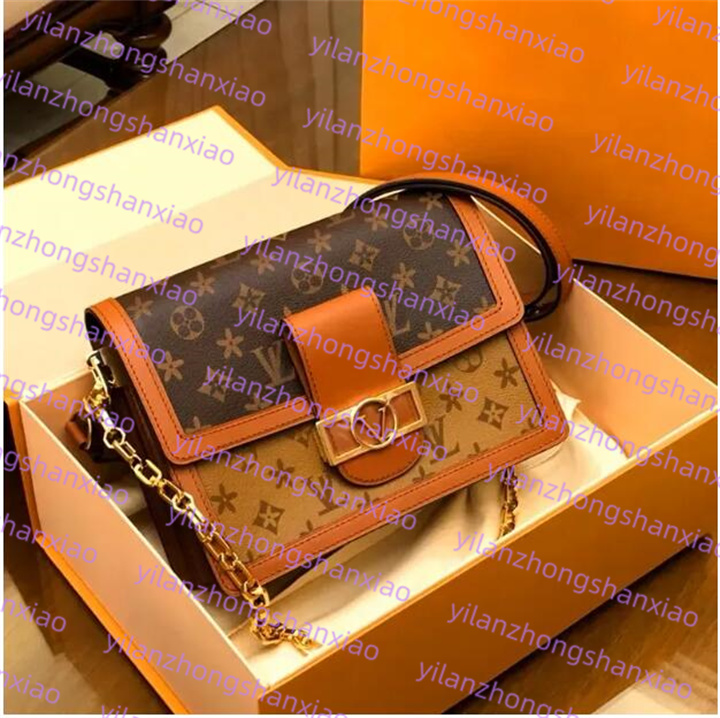 top superior quality bag DAUPHINE crossbody latest Womens Handbags Genuine Leather MM Shoulder Bag messenger Totes hobo duffle postman bags 44391