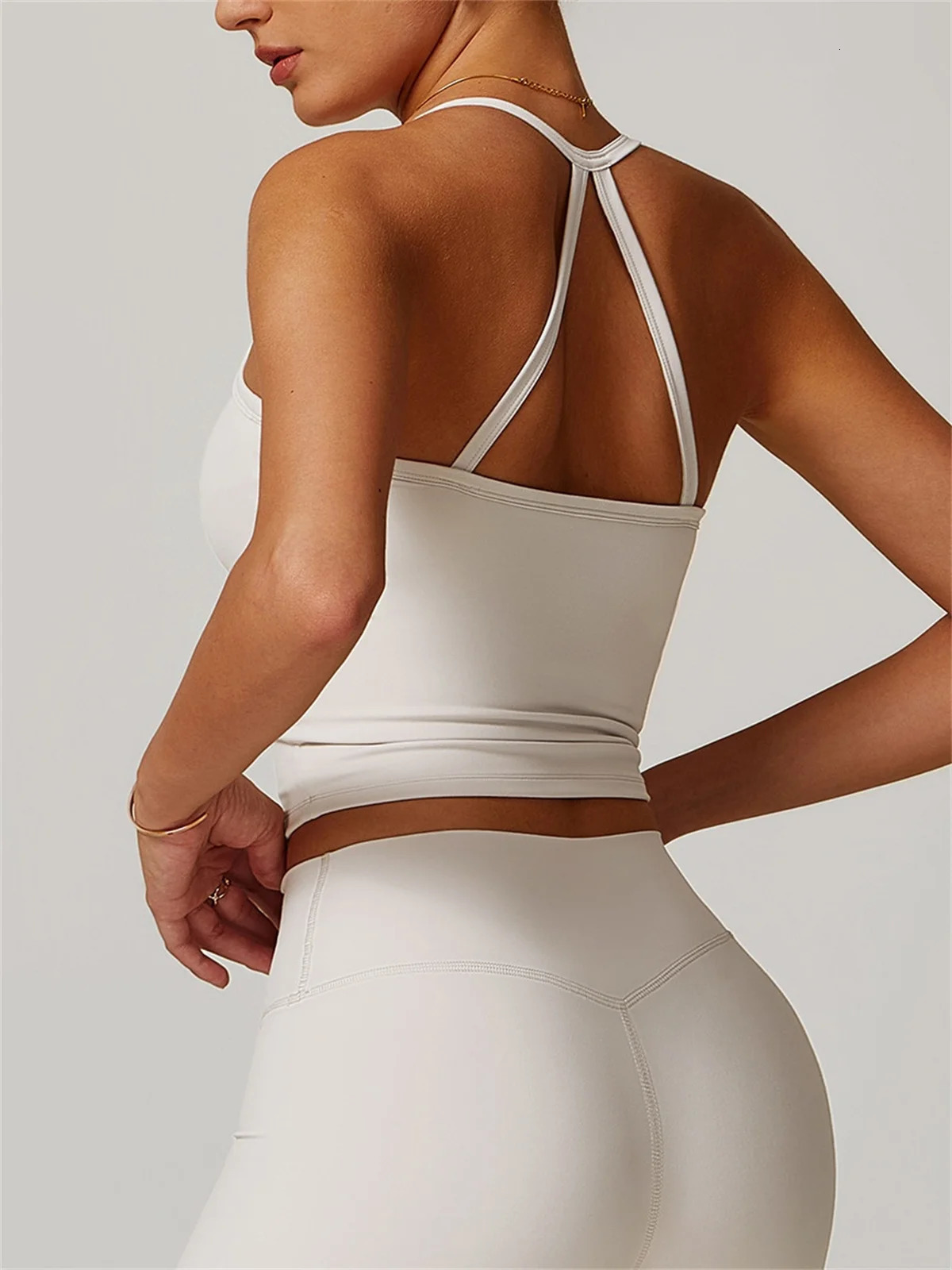 Women Camisole Yoga Vest Woman Quick Drying Fitness Workout Top Push Up Breathable Underwear Running Sports Bra Gym Clothes 250106