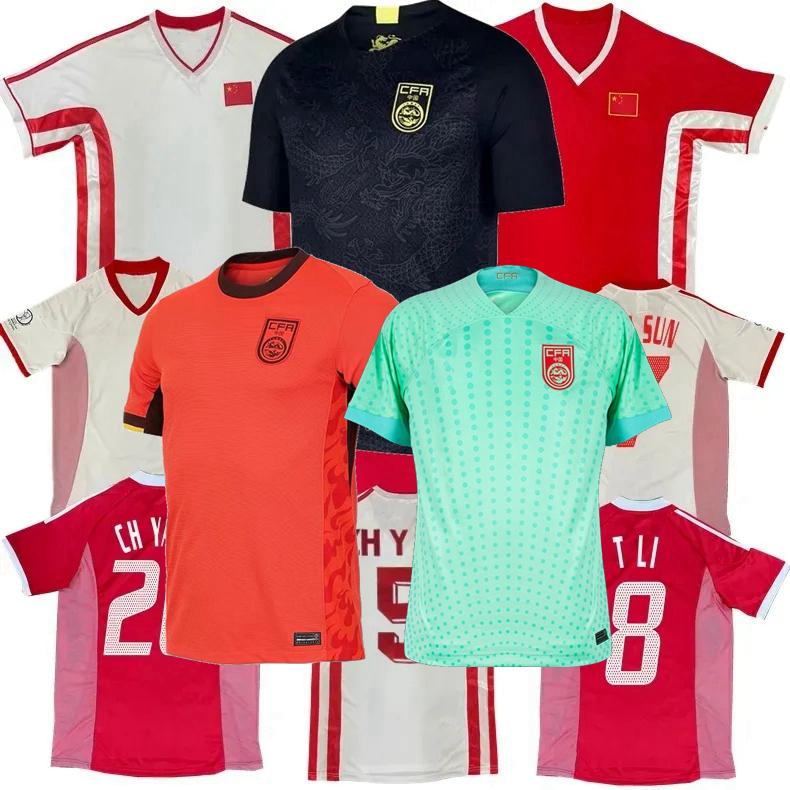 1998 2002 2003 18 2024 2025 China retro soccer jersey Chinese national team Li Tie Zhao Junzhe Sun Jihai Du Wei Ma Mingyu classic vintage Zhiyi Fan WU L football shirt