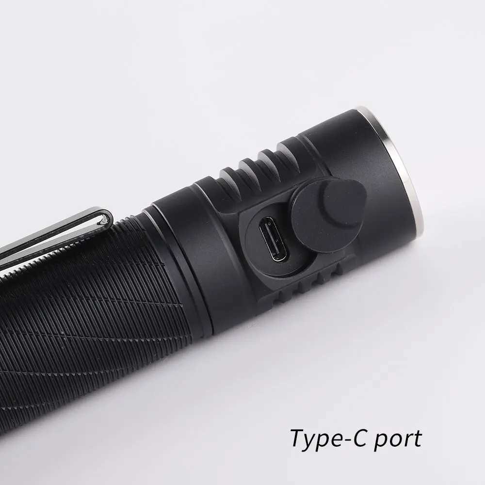 Convoy S21E 21700 flashlight SST40 SFT40 519A3V XHP50.3 HI Type-c charging portAndurilXJ250114