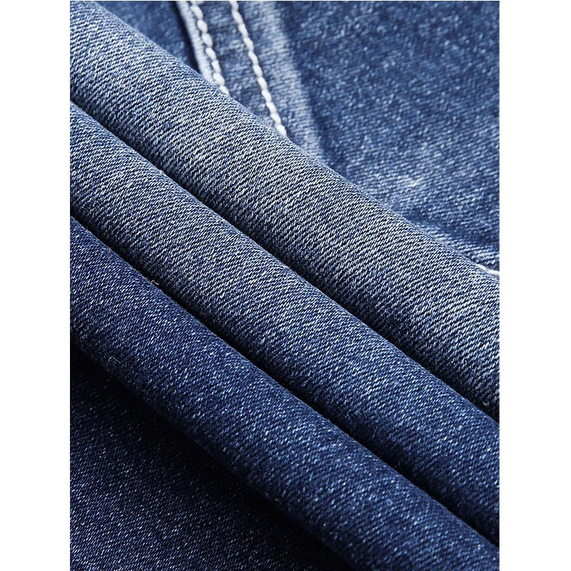 Summer Mens Stretch Ripped Short Jeans Blue Denim Shorts Pants Large Casual Middle 250109Z