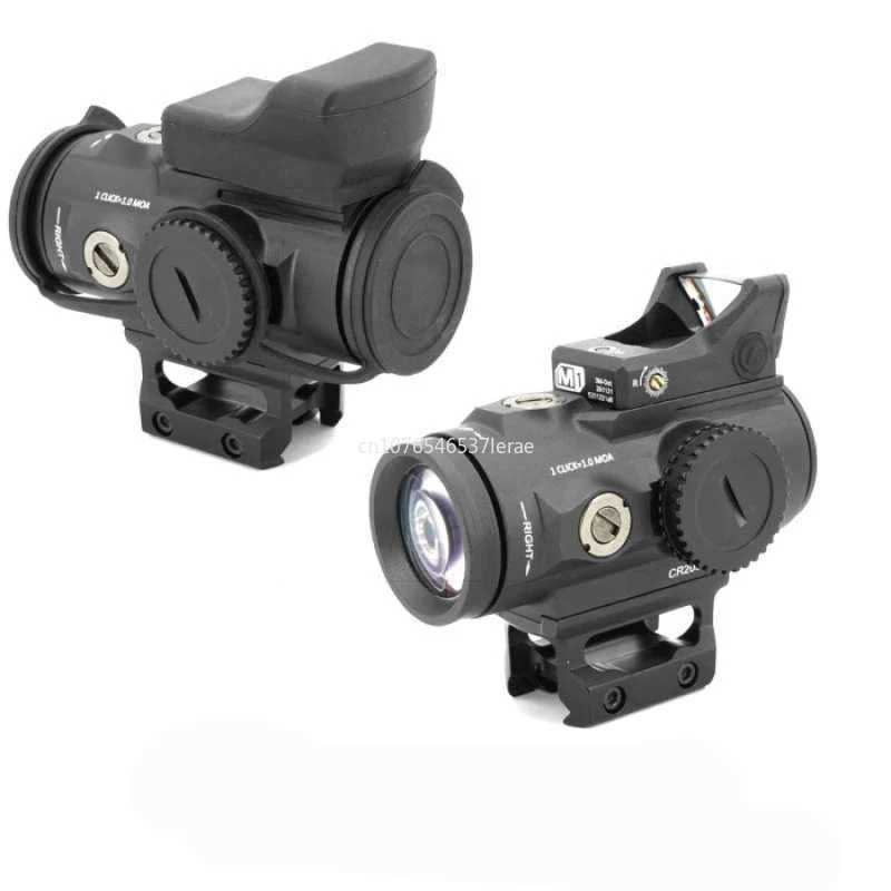 Tactical VT HD 3X 5X GEN II Prism Rifle Scope BDC4 Reticle With M 3 MOA Red Dot Sight Fit 20mm Rail Airsoft Hunting WargameW241014