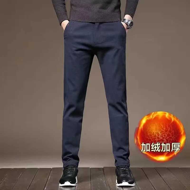 Winter Golf Pants For Men Thicken Villus Warm Golf Trousers Elasticity Golf Wear Casual Sport Fashion Casual Work Pant Golf Wear W250115