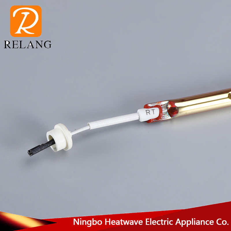 Manufacturers supply gold carbon butler carbon fiber heating tube yellow gold straight tube bath heater heater accessories