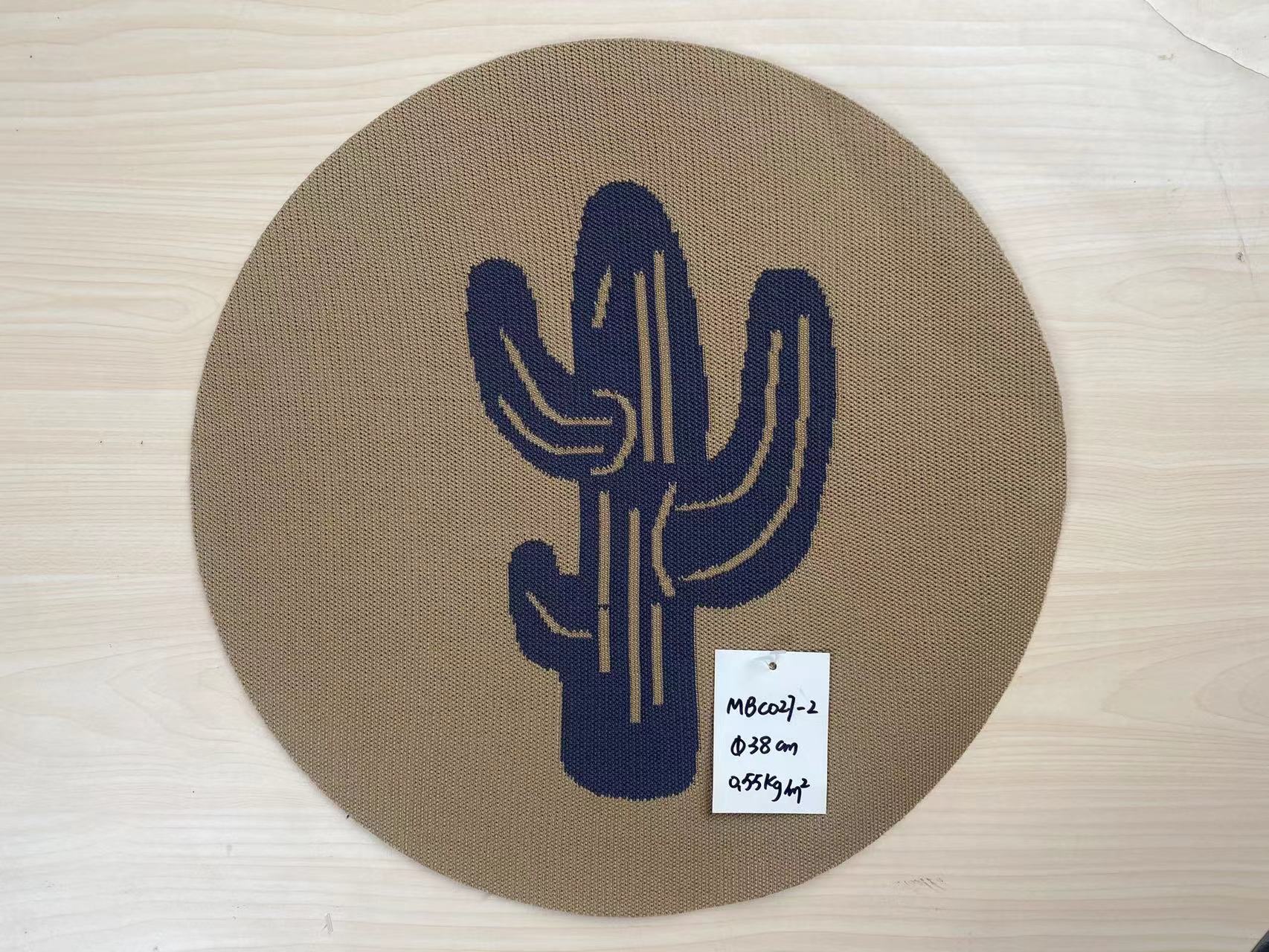 Eco-Friendly Heavy Cotton Kitchen Table Mat with Durable Handwoven Pattern